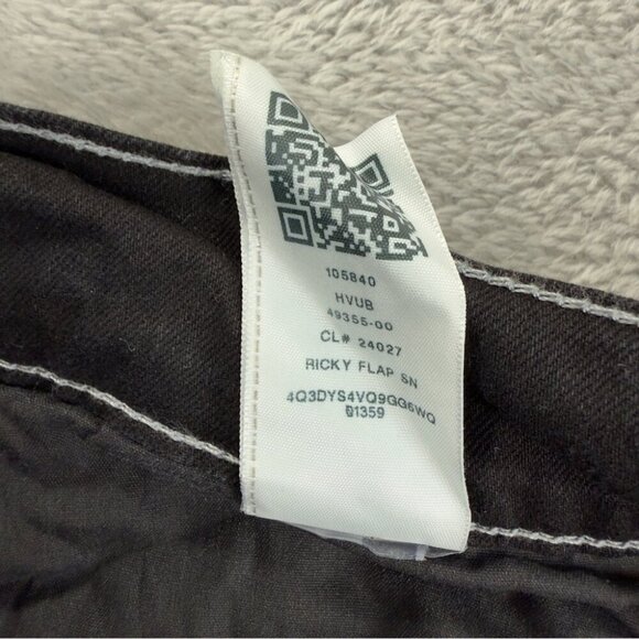 True Religion NWOT Ricky Flap SN 105712 Men's Size 35x33 Thick Pink Stitching - Picture 6 of 11